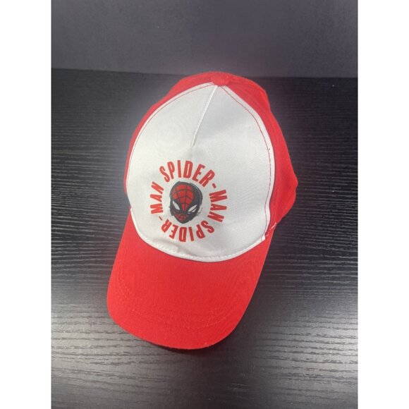 Marvel Spider-Man Red & White Youth Snapback Hat Adjustable Fit - Picture 3 of 7